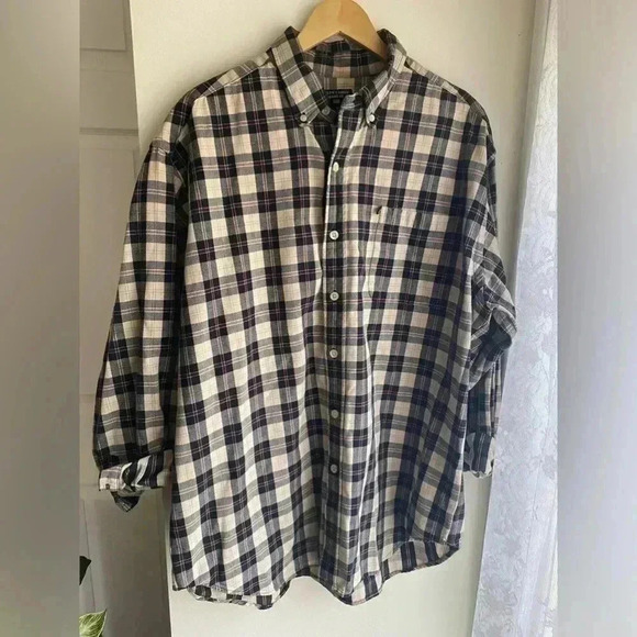 Ralph Lauren Other - Ralph Lauren Vintage Mens Flannel XL Plaid Button Down Heavyweight Long Sleeve